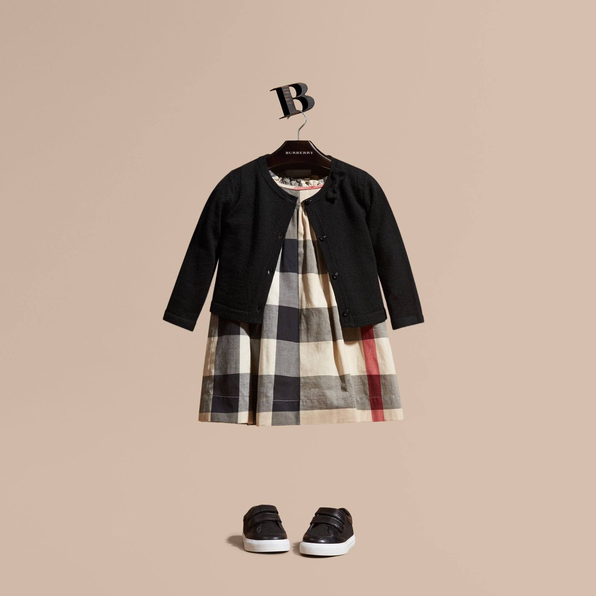 BLACK Cardigan léger en laine mérinos