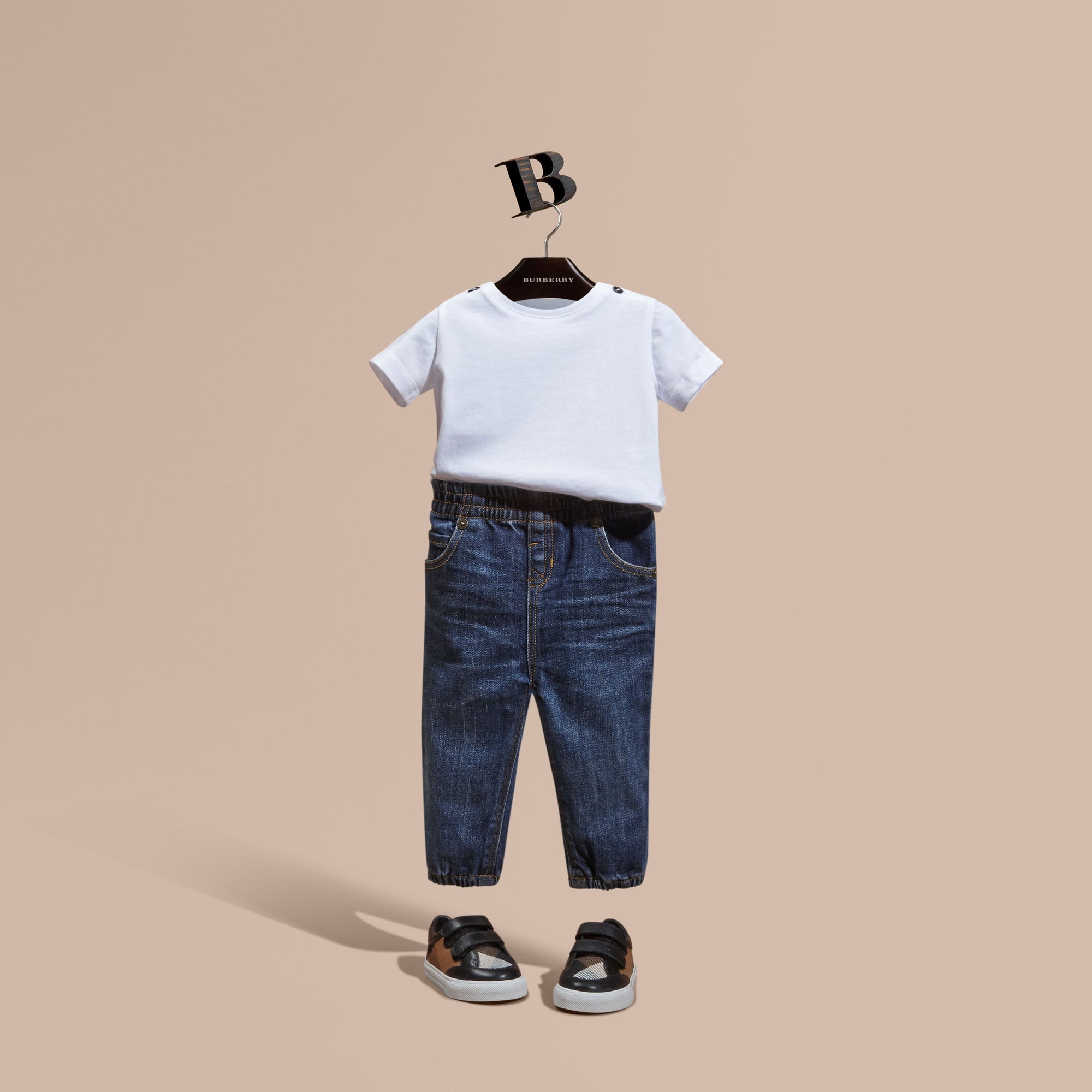 INDIGO Legging en denim extensible