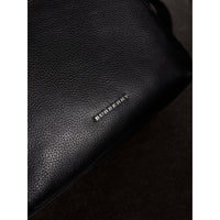 BLACK Sac à dos en cuir grené