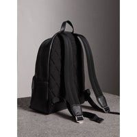 BLACK Sac à dos en cuir grené