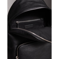 BLACK Sac à dos en cuir grené