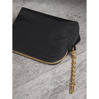 BLACK Petite pochette zippée en nylon technique
