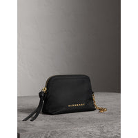 BLACK Petite pochette zippée en nylon technique