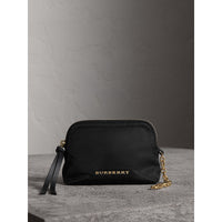 BLACK Petite pochette zippée en nylon technique