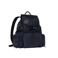 INK BLUE Grand sac The Rucksack en nylon technique et cuir
