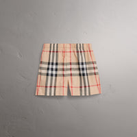 NEW CLASSIC CHECK Boxer en sergé de coton à motif check
