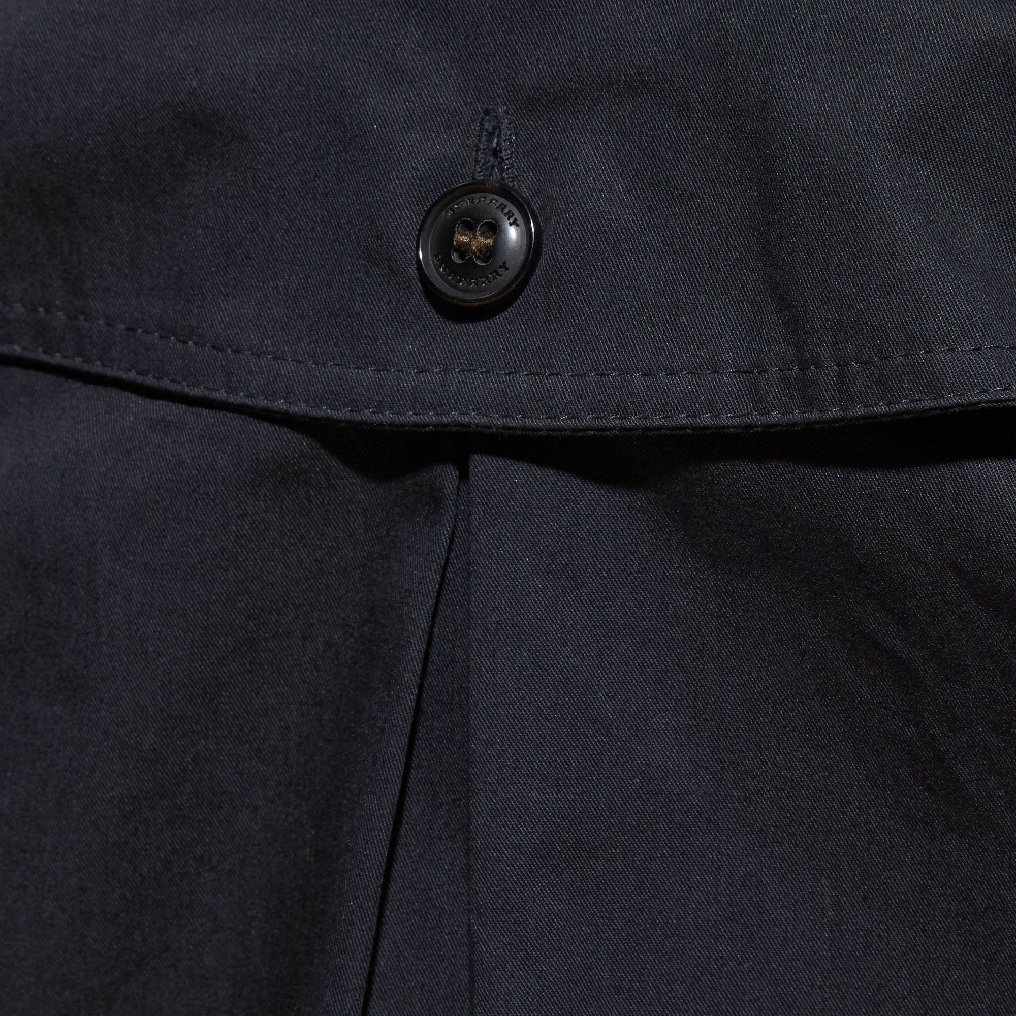 NAVY Robe trench en coton