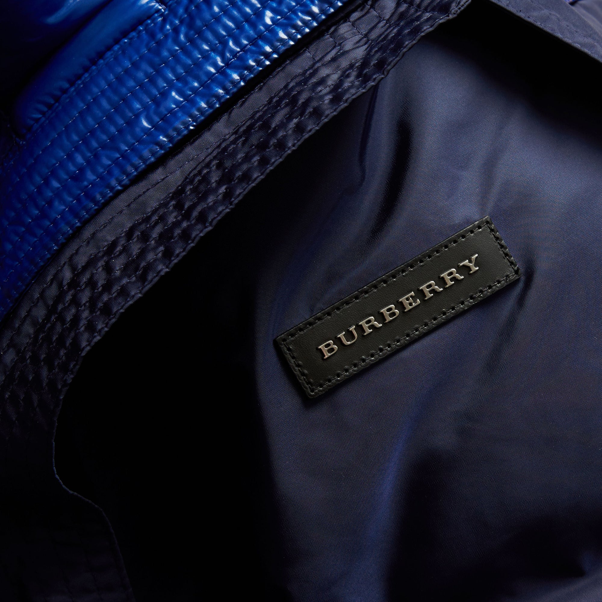 INK BLUE Parka bordée de fourrure avec veste rembourrée amovible