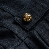 INDIGO Veste militaire en denim stretch