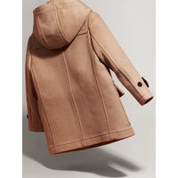 NEW CAMEL Duffle-coat à capuche en laine