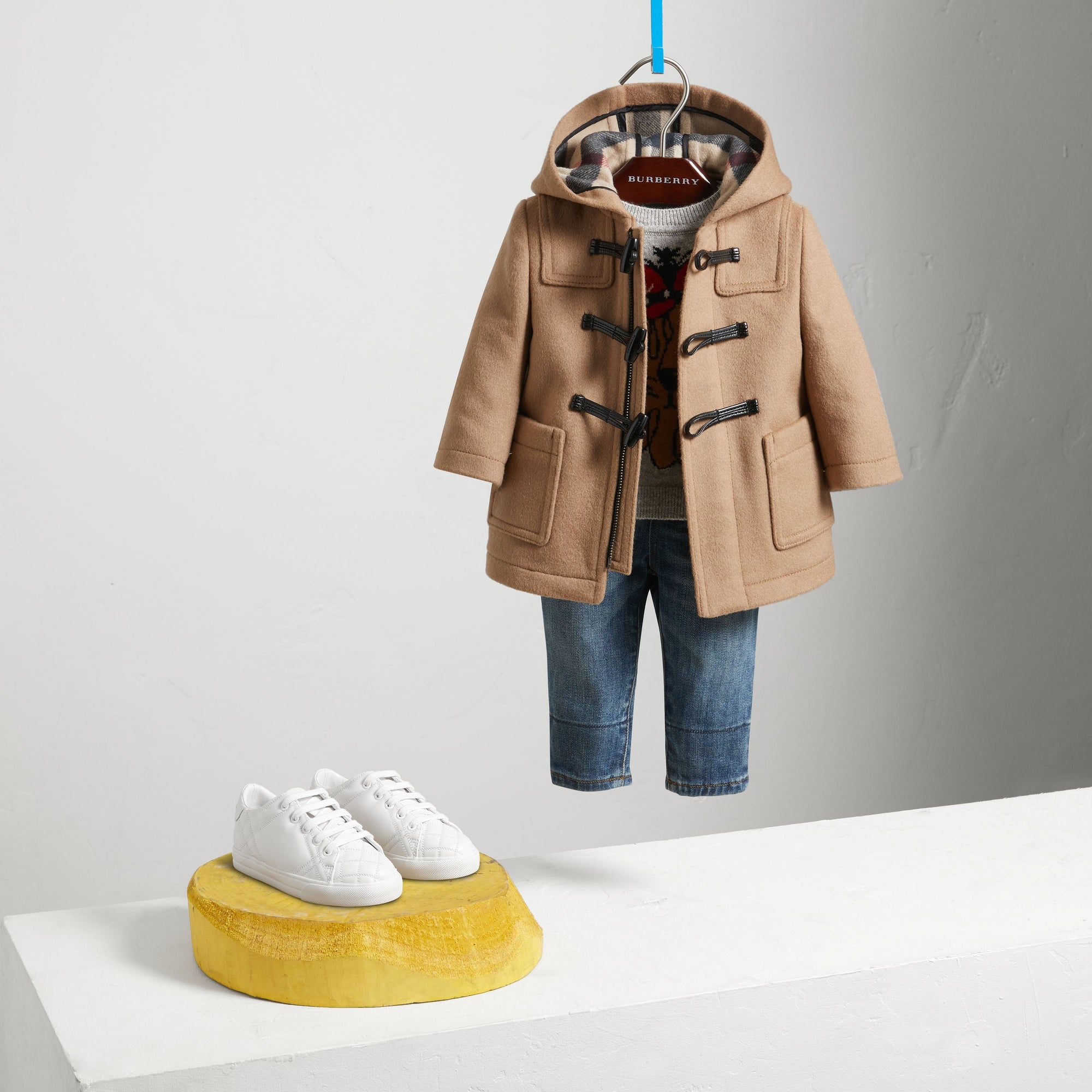 NEW CAMEL Duffle-coat en laine