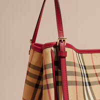HONEY/PARADE RED Petit sac The Canter avec motif Horseferry check