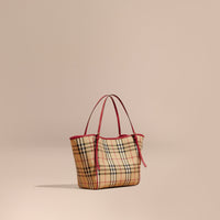 HONEY/PARADE RED Petit sac The Canter avec motif Horseferry check
