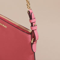 PINK AZALEA Clutch en cuir doublé du motif check