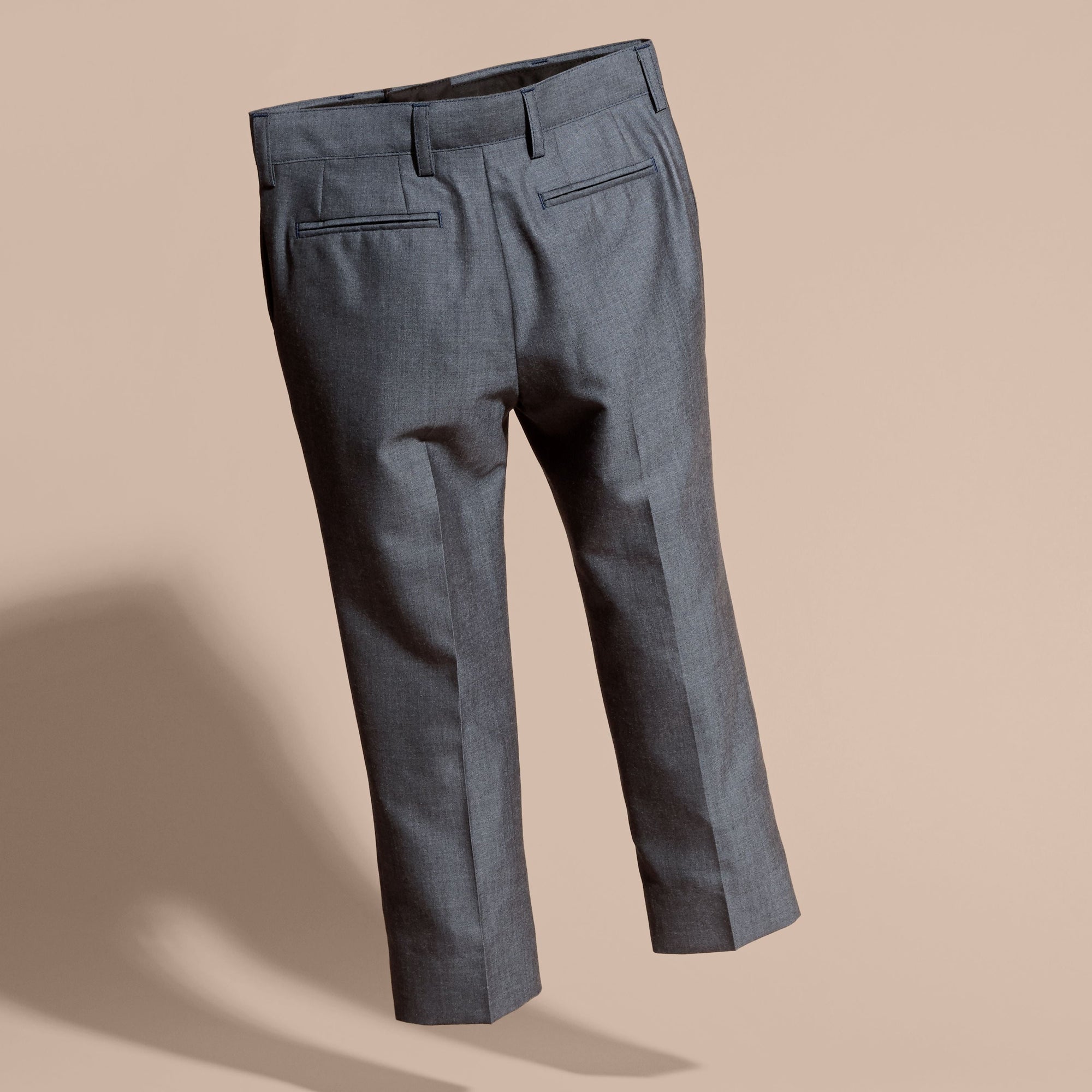 AIRFORCE BLUE Pantalon ajusté en laine