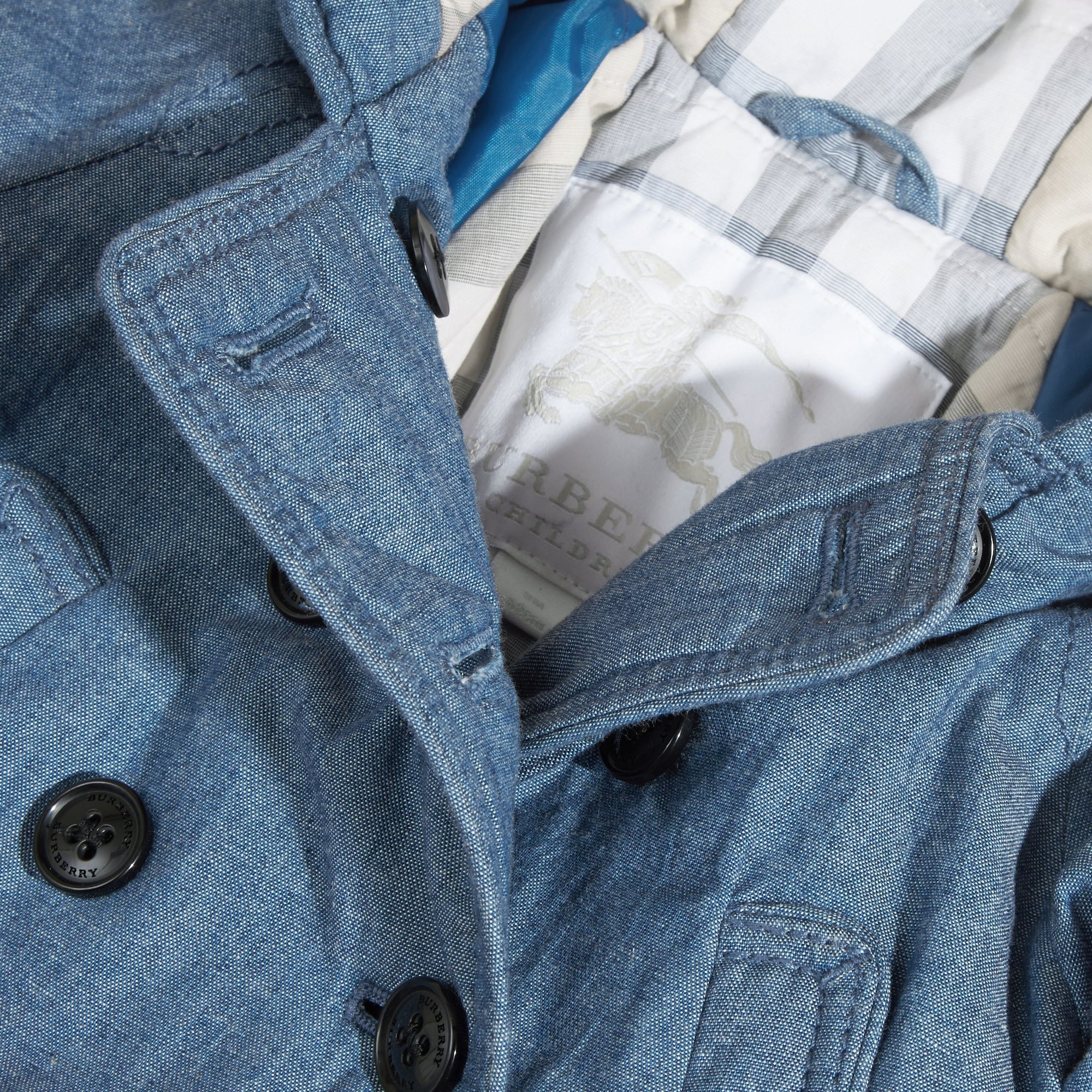 STONE BLUE Veste en denim à capuche