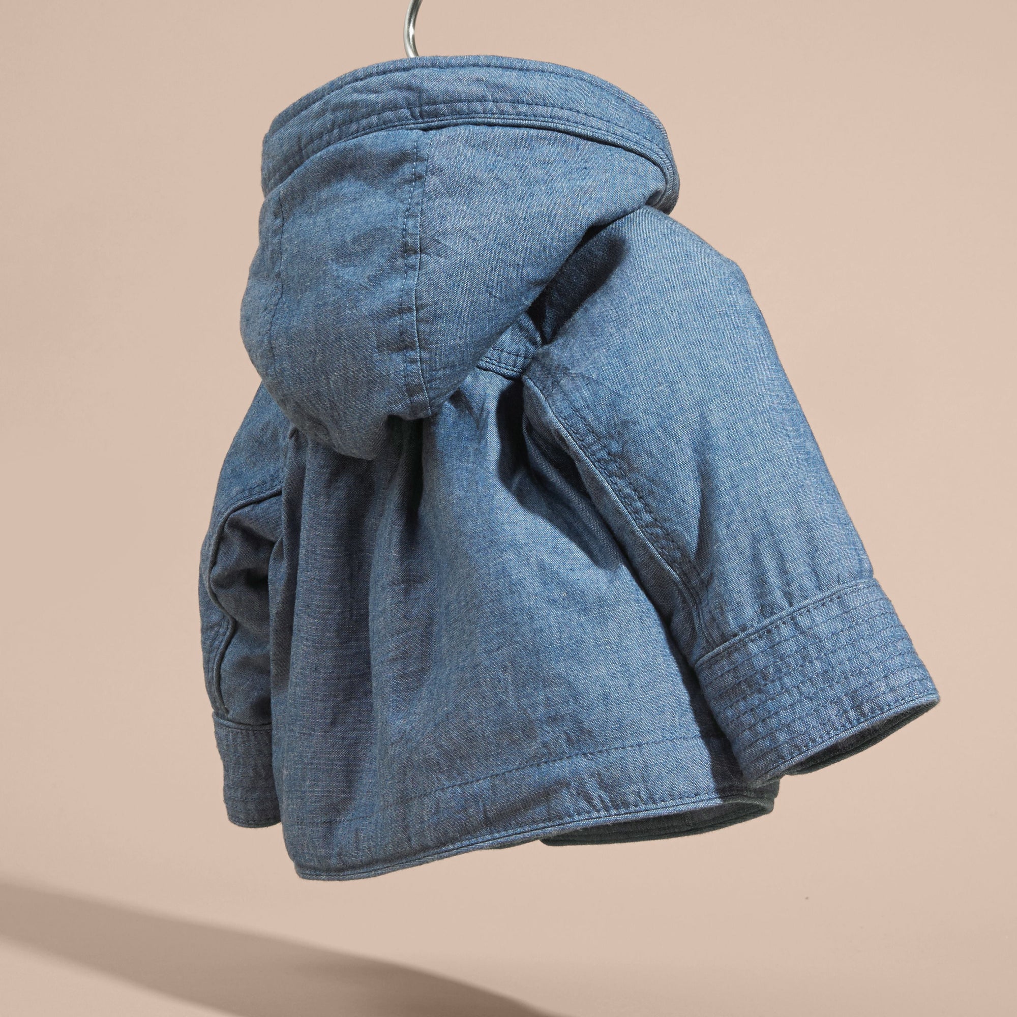 STONE BLUE Veste en denim à capuche
