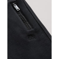 BLACK Pantalon de survêtement en coton avec cordon de serrage
