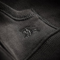 BLACK Haut en coton avec capuche à motif check