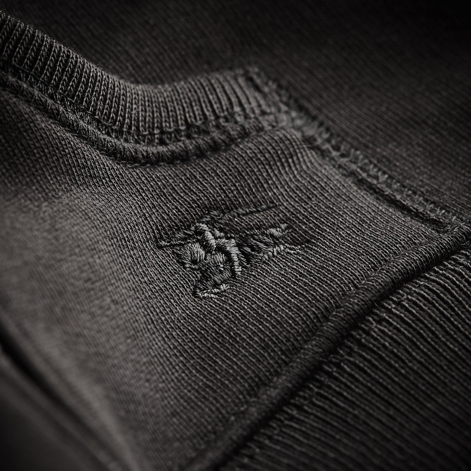 BLACK Haut en coton avec capuche à motif check