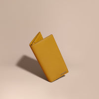 LARCH YELLOW Portefeuille continental en cuir London