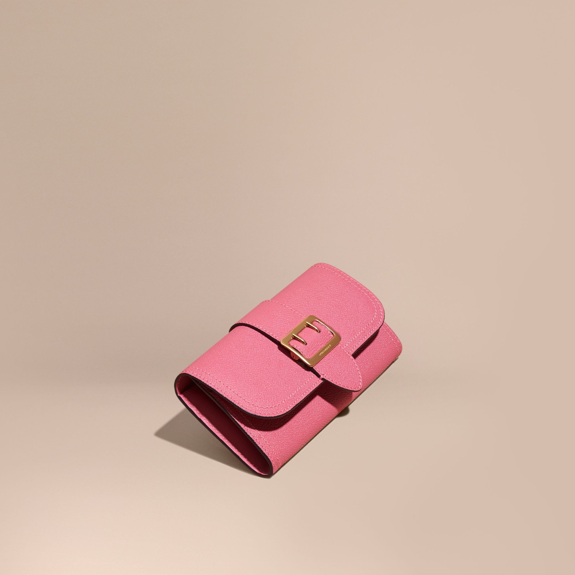 PINK AZALEA Portefeuille continental en cuir texturé