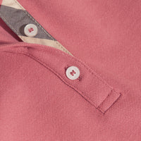 PINK AZALEA Robe en piqué de coton extensible à motif check