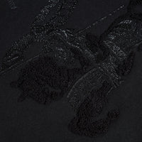 BLACK Sweat-shirt en coton orné du logo du Cavalier