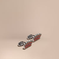 MINERAL BLUE Boutons de manchette Couronne