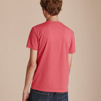 DUSKY PINK T-shirt en jersey de coton