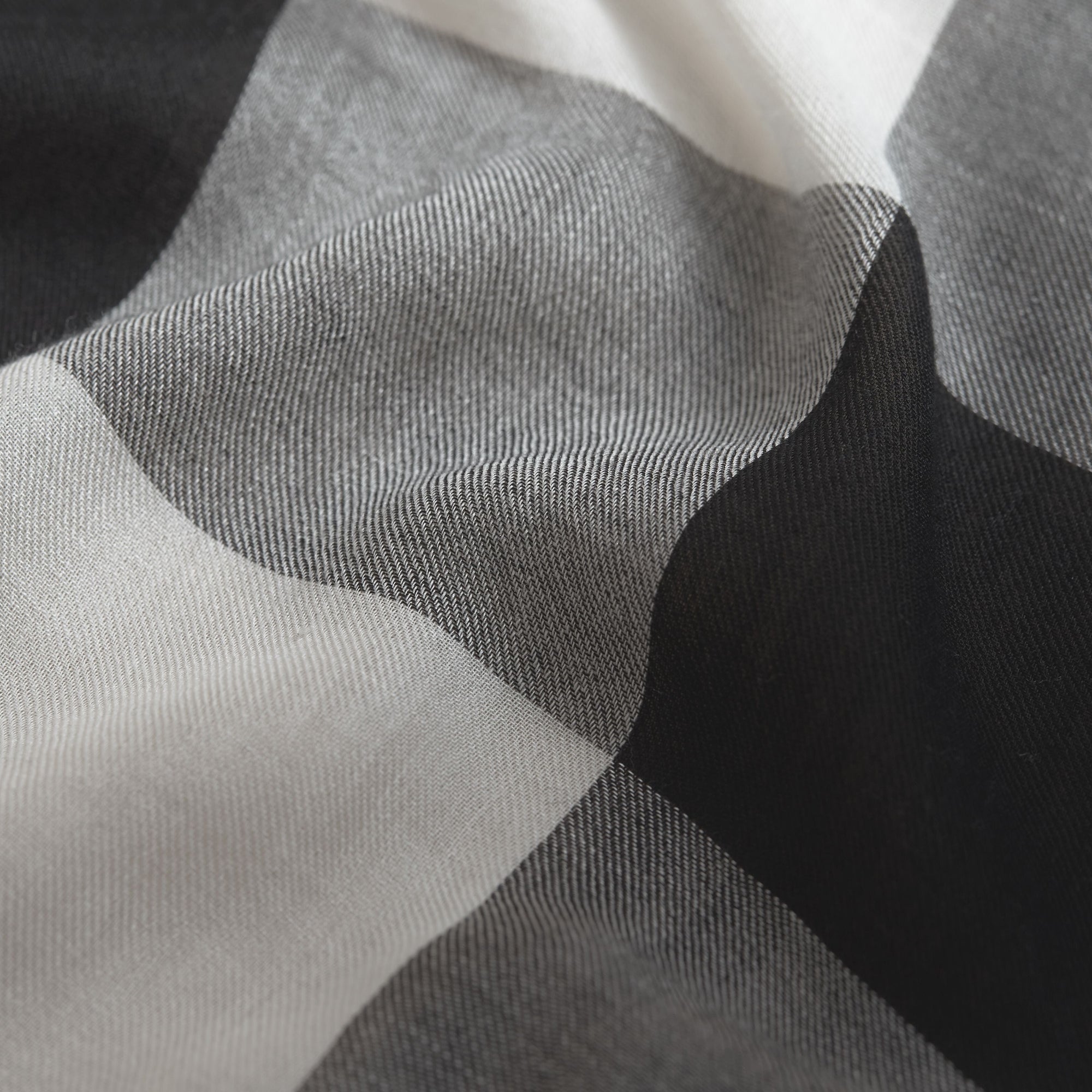 Grand carré léger en modal - Gris moyen