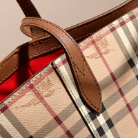 TAN Petit Sac The Canter avec motif Haymarket check
