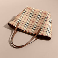 TAN Petit Sac The Canter avec motif Haymarket check