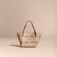 TAN Petit Sac The Canter avec motif Haymarket check