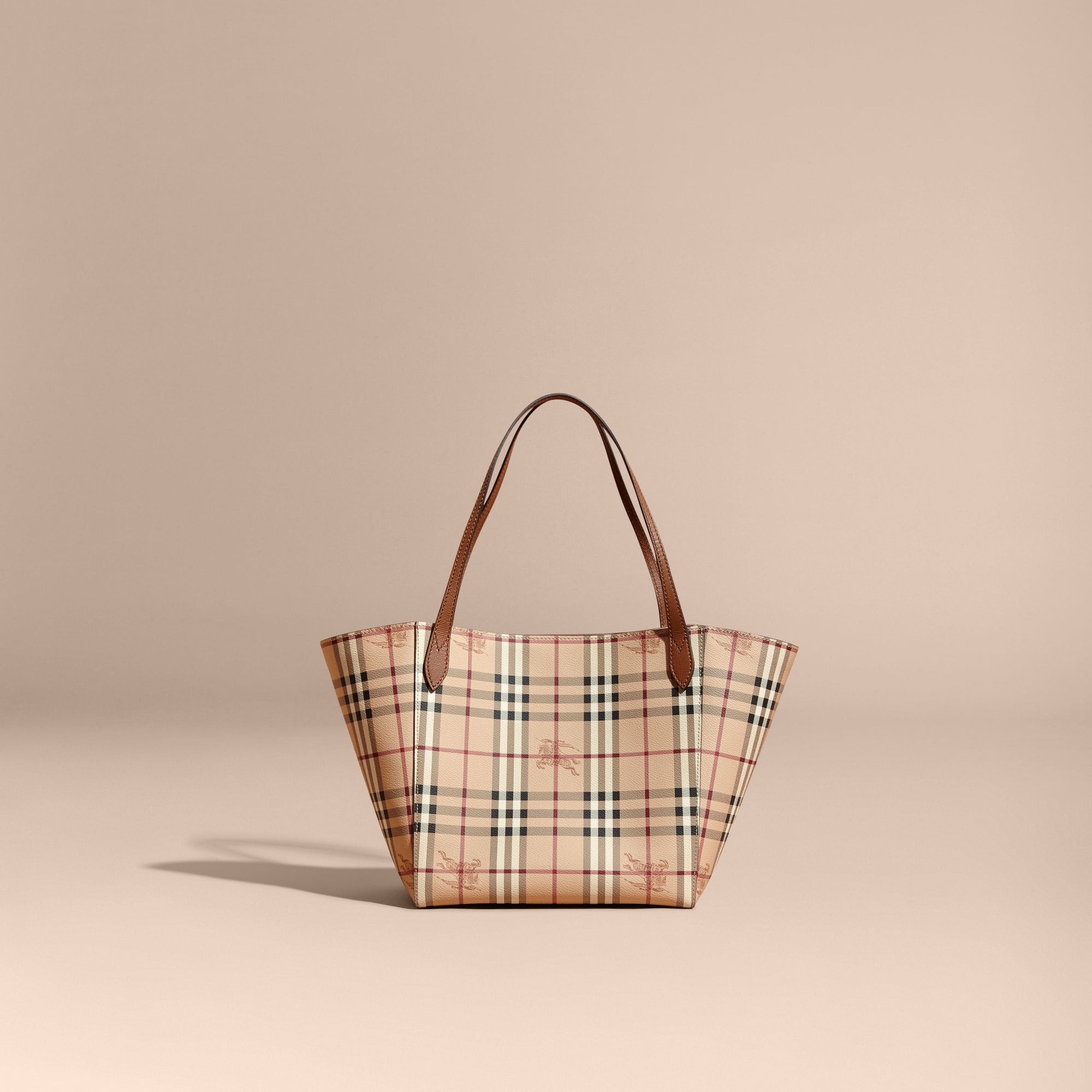 TAN Petit Sac The Canter avec motif Haymarket check