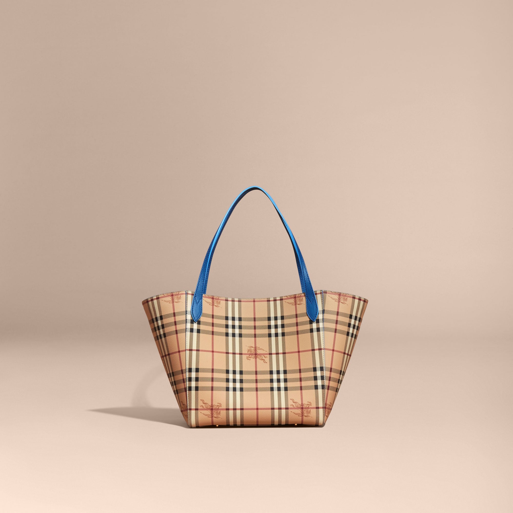 MINERAL BLUE Petit Sac The Canter avec motif Haymarket check