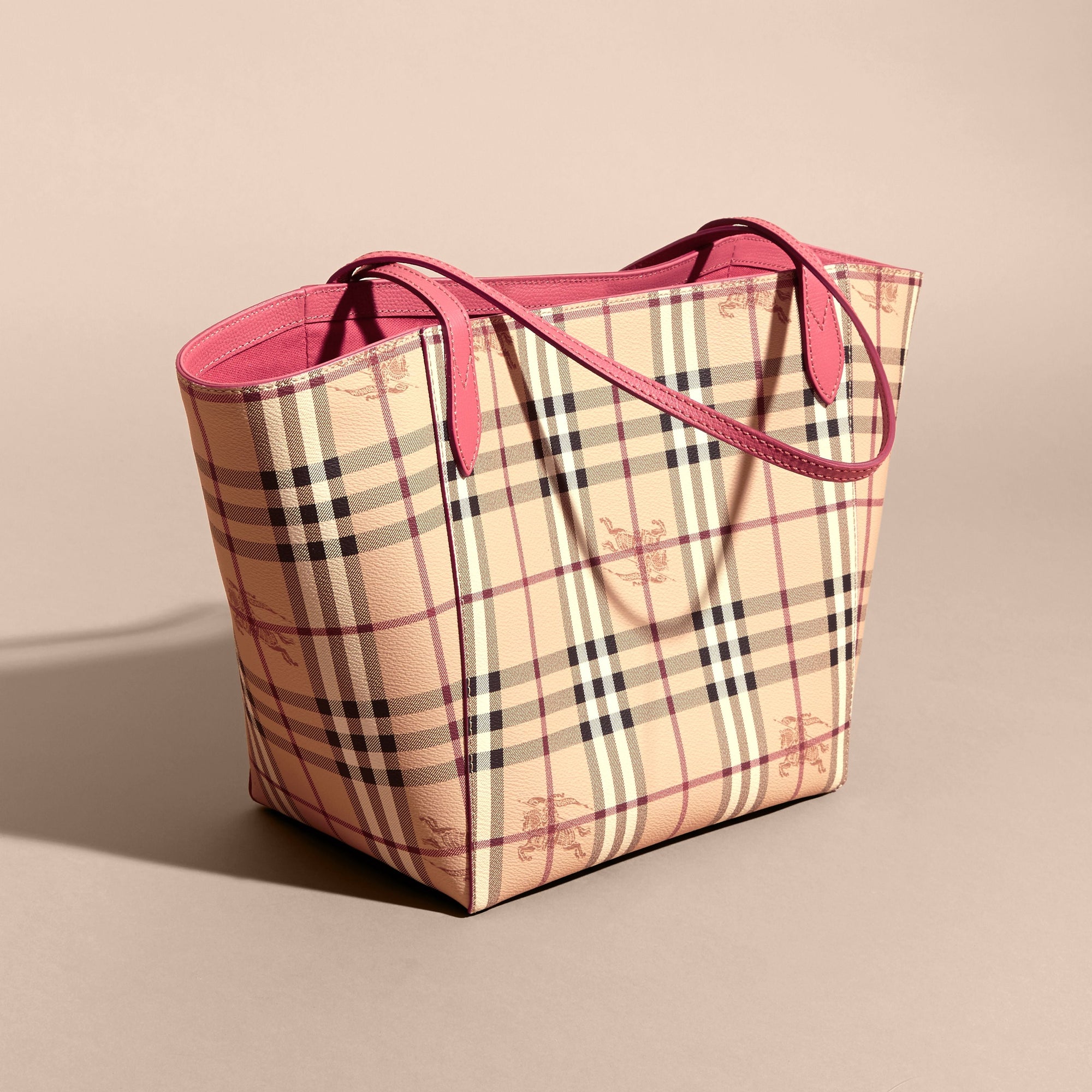 PLUM PINK Petit Sac The Canter avec motif Haymarket check