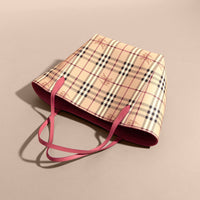 PLUM PINK Petit Sac The Canter avec motif Haymarket check