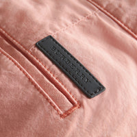 APRICOT PINK Short chino en popeline de coton