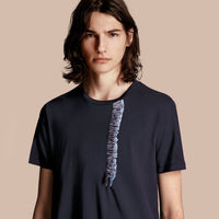 NAVY T-shirt en coton avec volant