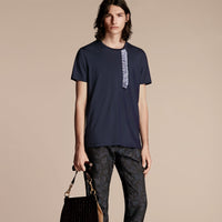 NAVY T-shirt en coton avec volant