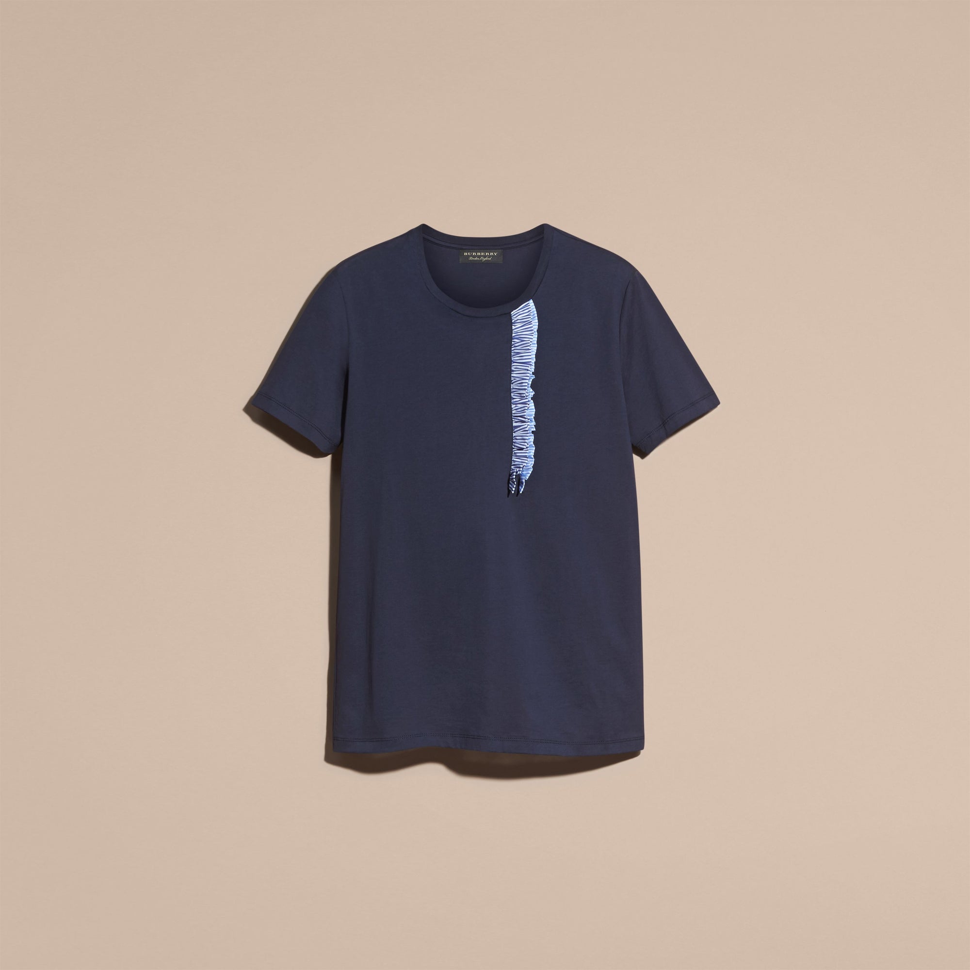 NAVY T-shirt en coton avec volant
