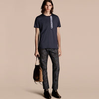 NAVY T-shirt en coton avec volant