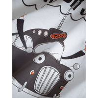 WHITE T-shirt en coton à motif Rain or Shine