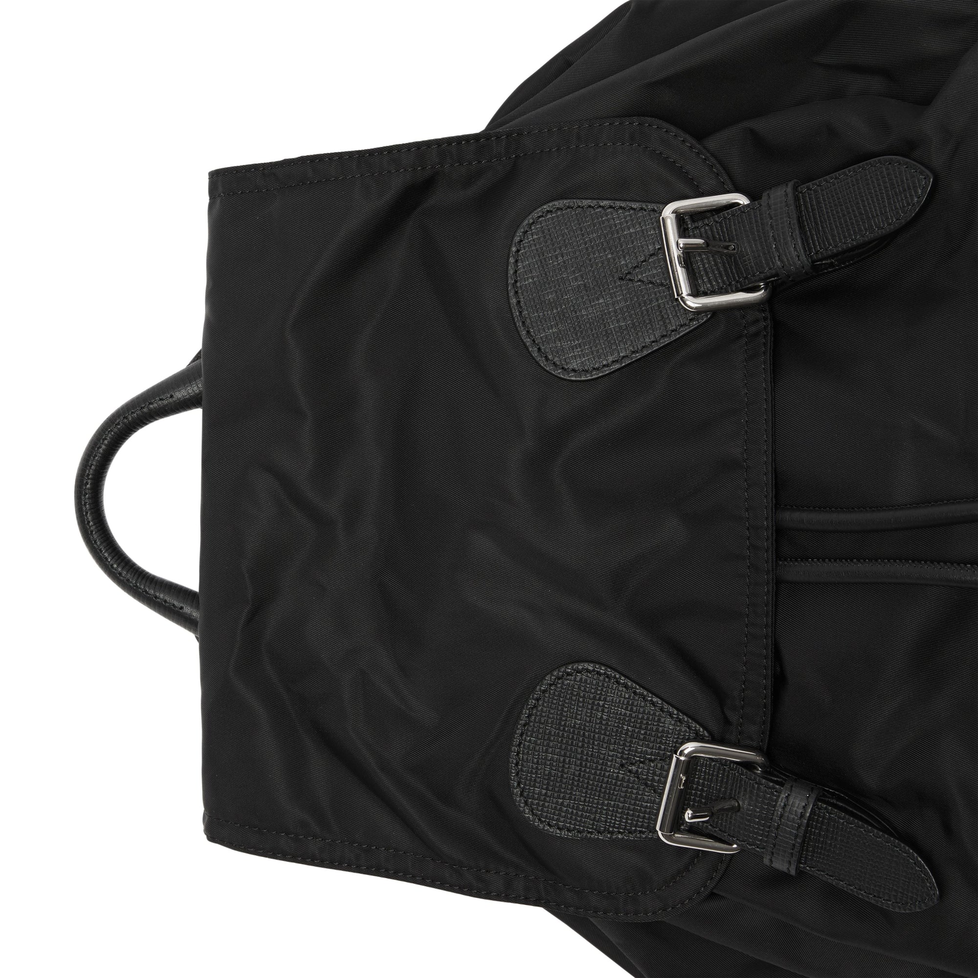 BLACK/BLACK Grand sac The Rucksack en nylon technique et cuir