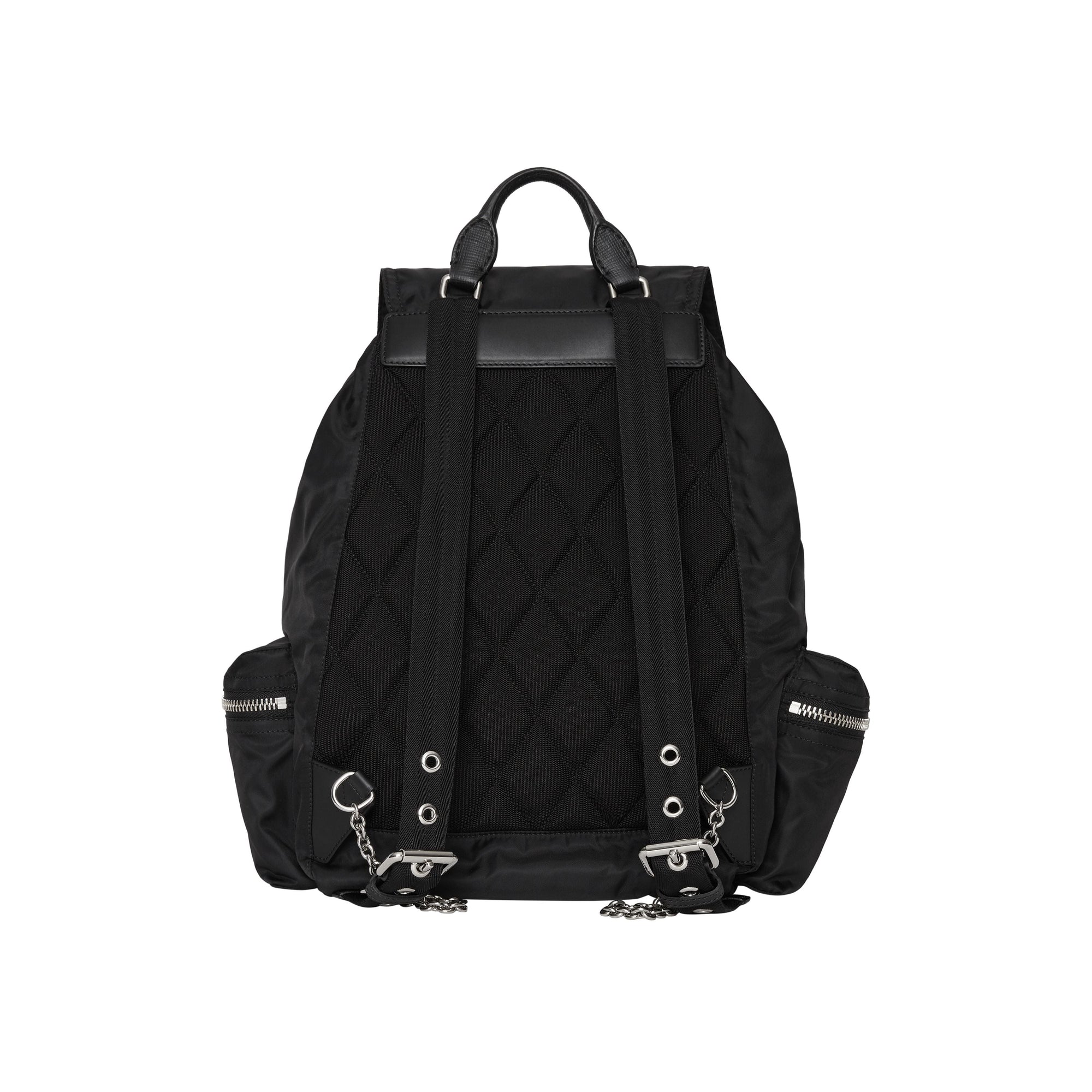 BLACK/BLACK Grand sac The Rucksack en nylon technique et cuir