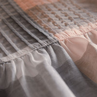 APRICOT Robe en coton à motif check avec volants