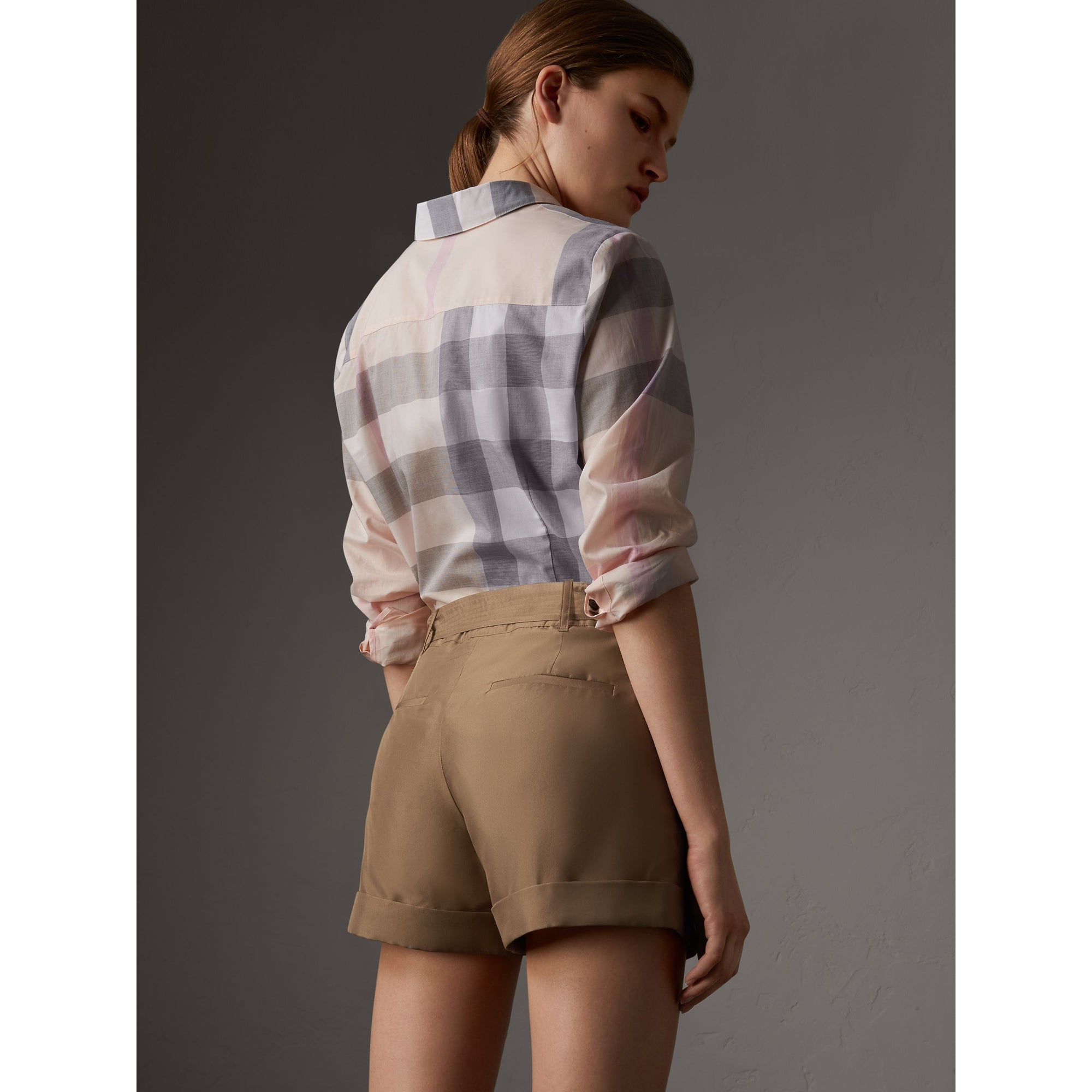 APRICOT Chemise en coton à motif check