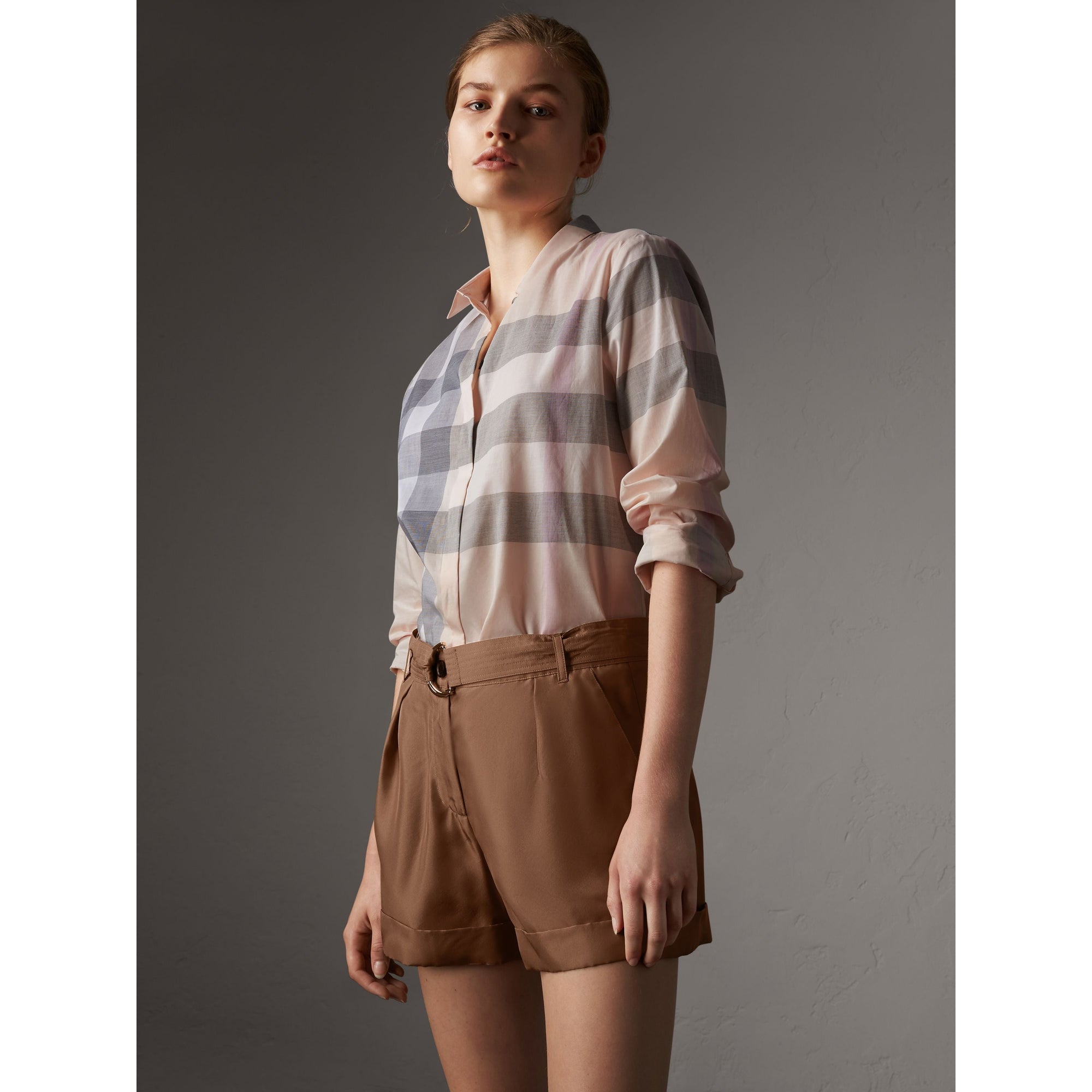 APRICOT Chemise en coton à motif check