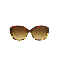 AMBER YELLOW Lunettes de soleil à monture carrée surdimensionnée avec boucle